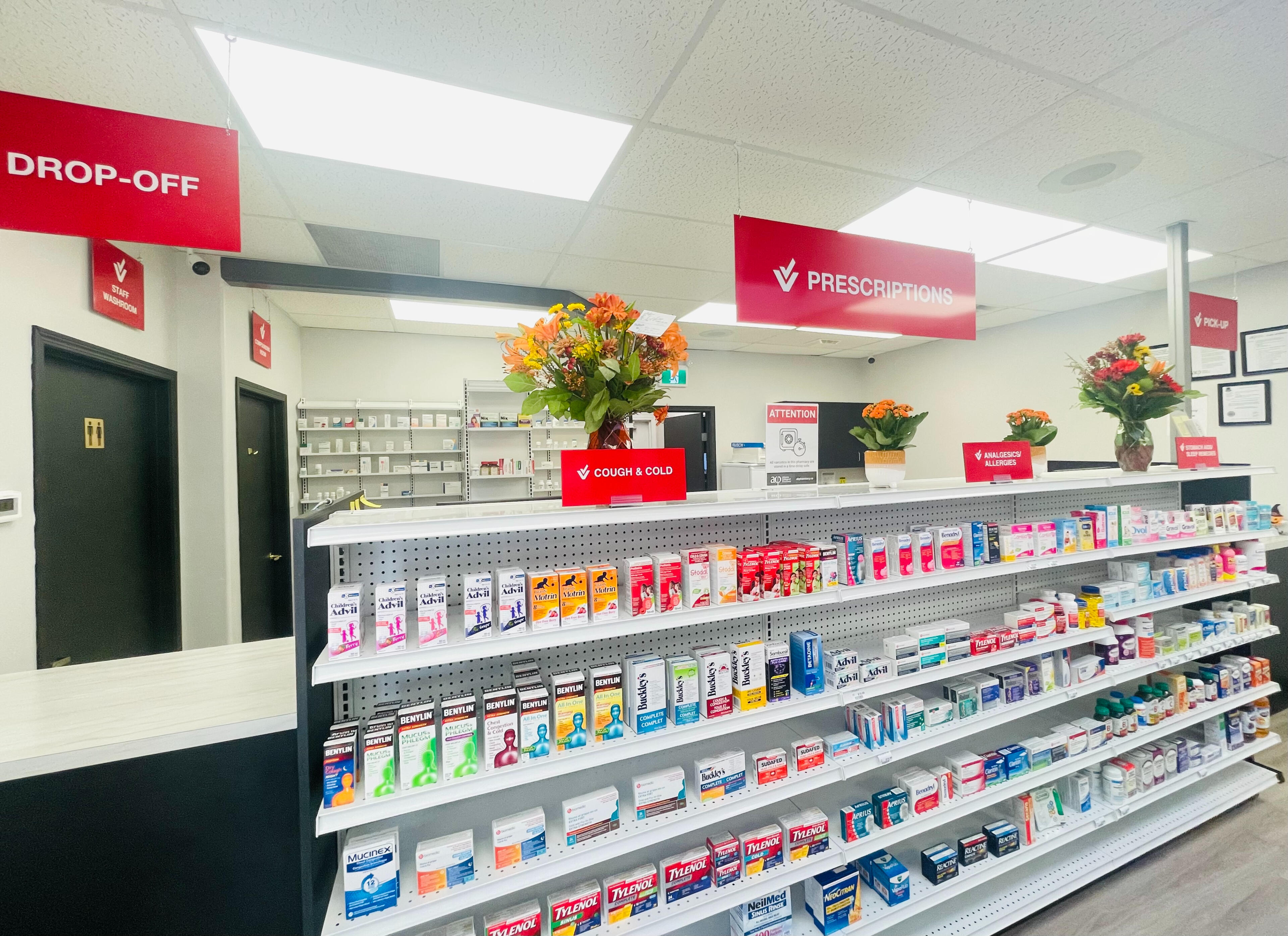 On The Mend Pharmacy Interior